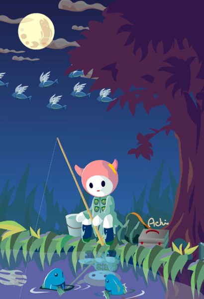 メルプの夜釣り